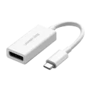 UGREEN 40372 USB-C to DisplayPort Ultra HD Adapter - White