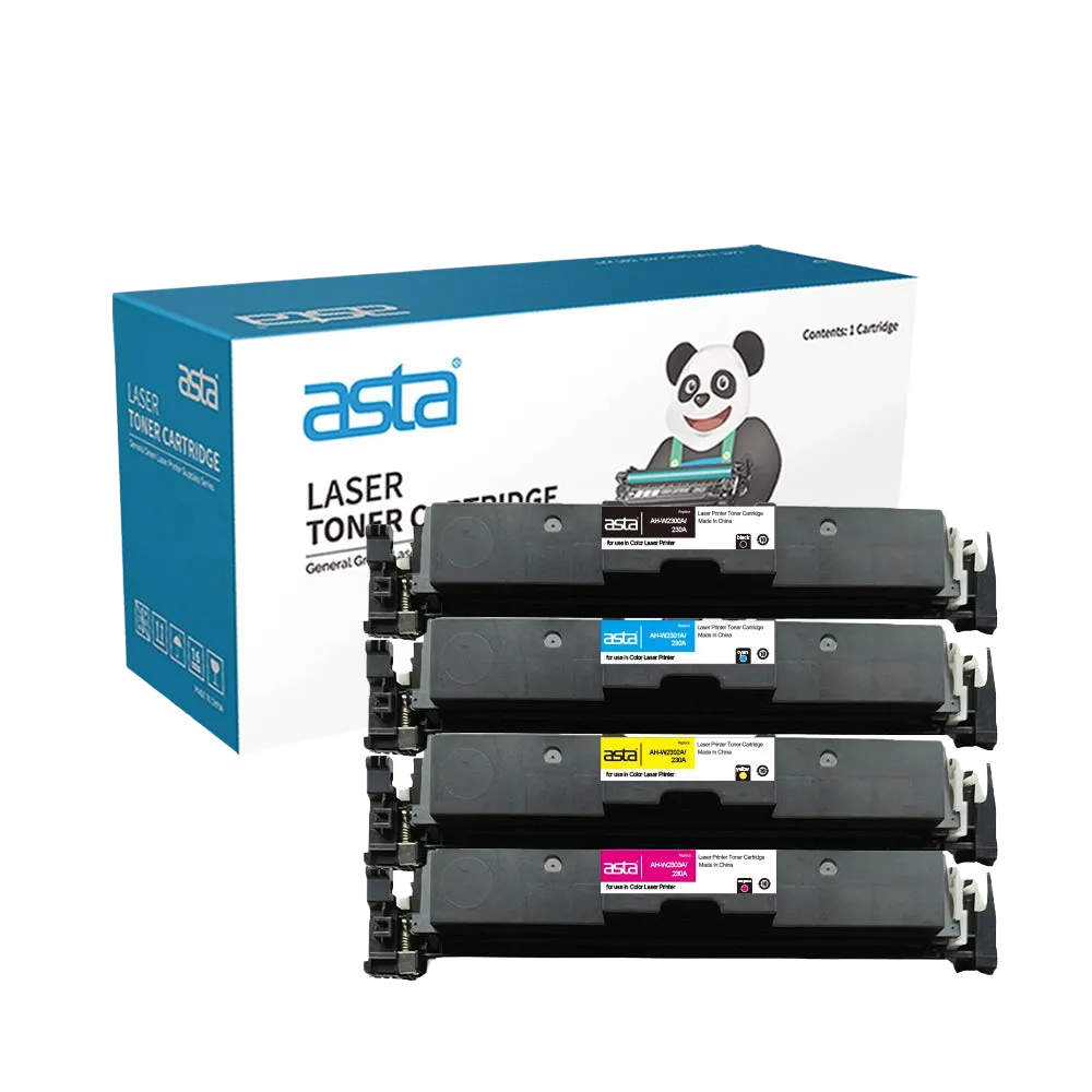 ASTA 230A 069 Compatible Toner Set W2300A W2301A W2302A W2303A CMYK