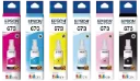 Epson T673 Ink 6-color ink set (Black, Cyan, Magenta, Yellow, Light Cyan, Light Magenta)
