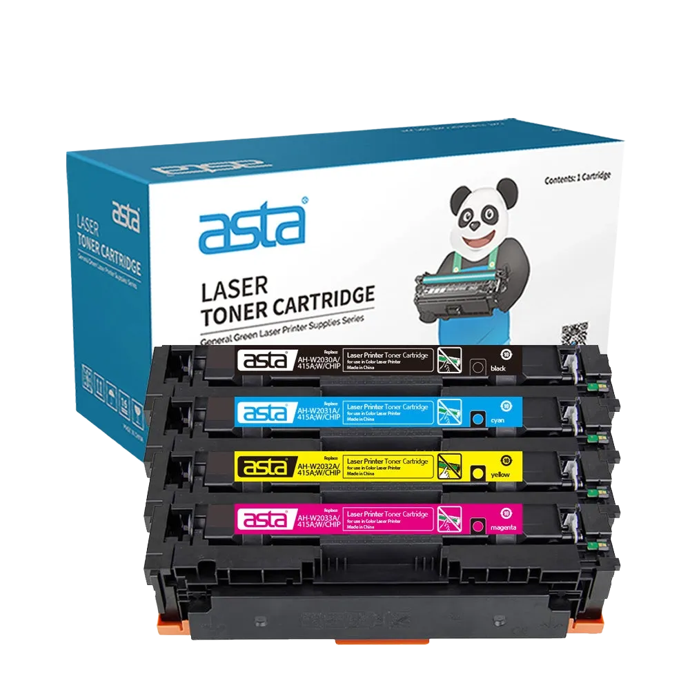 ASTA 415A Compatible Toner Set W2030A W2031A W2032A W2033A CMYK