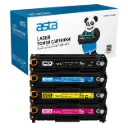 ASTA 203A HP CF540A CF541A CF542A CF543A Compatible Toner Set Black Cyan Magenta Yellow