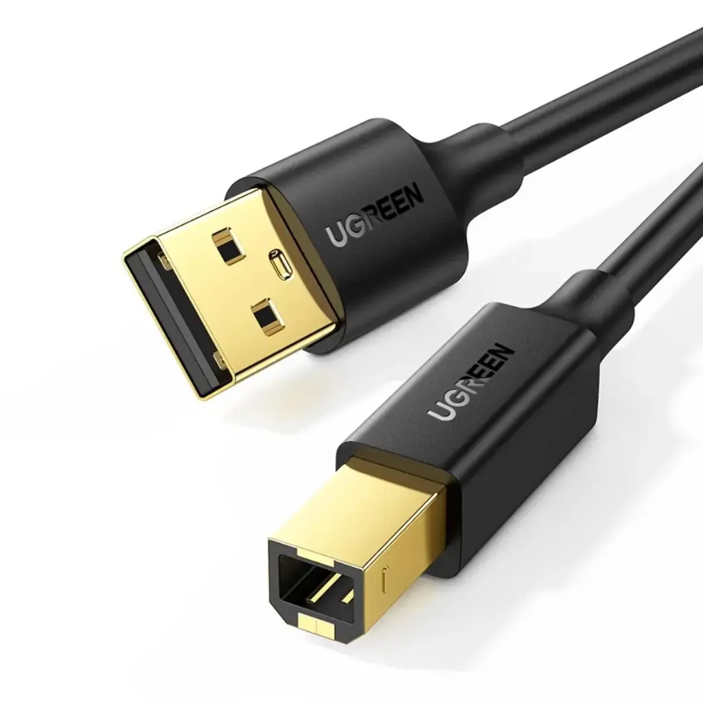 UGREEN 10350 USB 2.0 AM to BM Print Cable 1.5m Black 