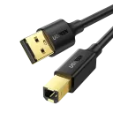 UGREEN 10350 USB 2.0 AM to BM Print Cable 1.5m Black 