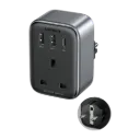 UGREEN 90612 30W Outlet Extender UK (2A1C)