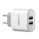 UGREEN 20384 Dual USB Wall Charger 17W EU White