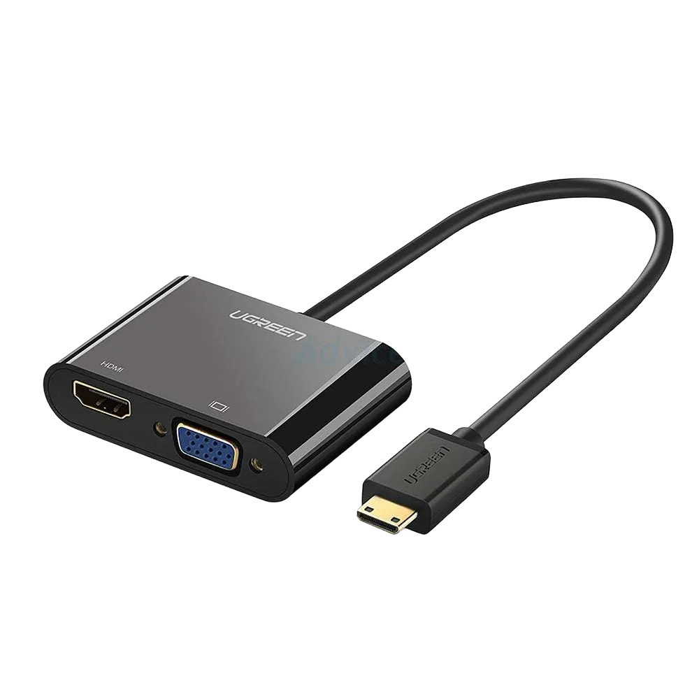 UGREEN 40744 HDMI to VGA + HDMI Converter