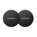 UGREEN 30836 Rounded Metal Plate for Magnetic Phone Stand 2 Pack Black