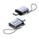 UGREEN 50283 Type C to USB 3.0 A Adapter Cable with Lanyard Space Gray