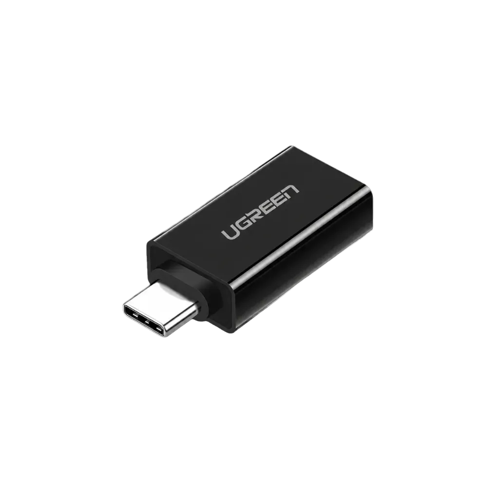 UGREEN 20808 USB-C to USB 3.0 A Female Adapter (Black)