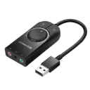 UGREEN 40964 USB External Stereo Sound Adapter 15cm Black
