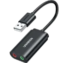 UGREEN 30724 USB 2.0 External Sound Adapter Black