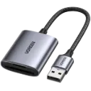 UGREEN 80887 USB-A to SD/TF Memory Card Reader Alu Case