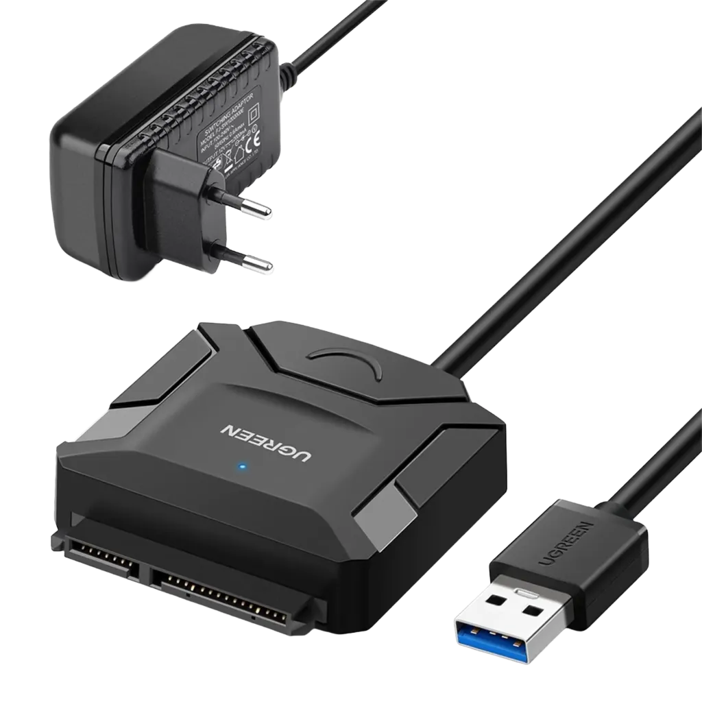 UGREEN 20611 USB to SATA Hard Drive Converter Cable EU
