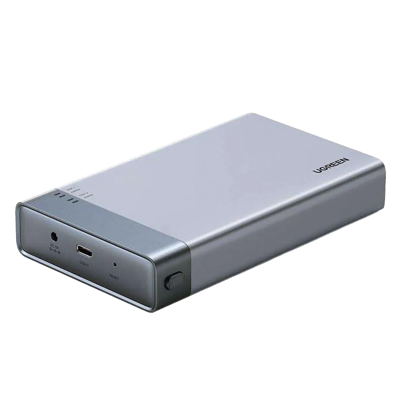 UGREEN 80857 USB3.1 2-Bay 2.5'' Raid Hard Drive Enclosure